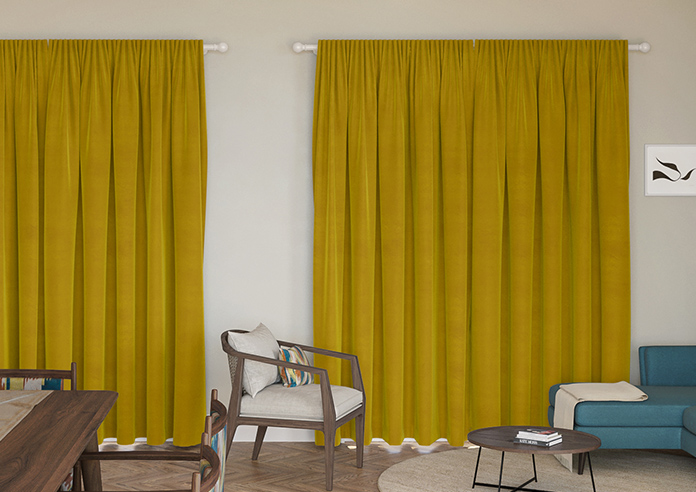 Ultra Luxe Velvet, Old Gold - Made to Measure Curtains - Image 7
